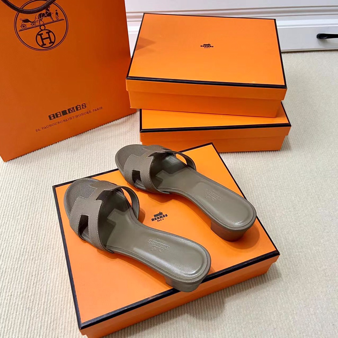 에르메스 올수공 오아시스 슬리퍼 샌들 앱송 13